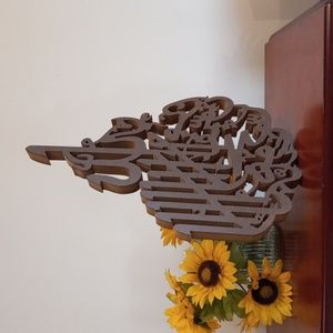 Oriental Home Décor Vintage Style Wooden Accent